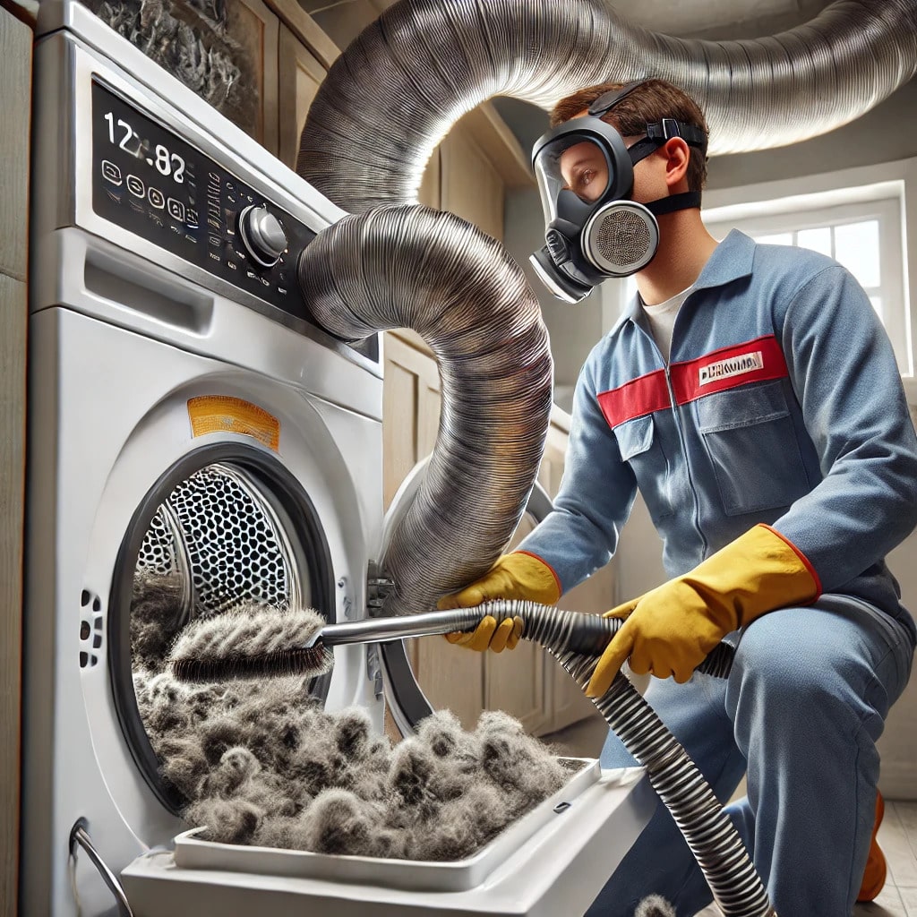 Thorough Dryer Duct Cleaning Services in Roseville, MI Expert Dryer Duct Cleaning in Roseville, Michigan - Professional Service by Chimney Sweep Roseville Michigan